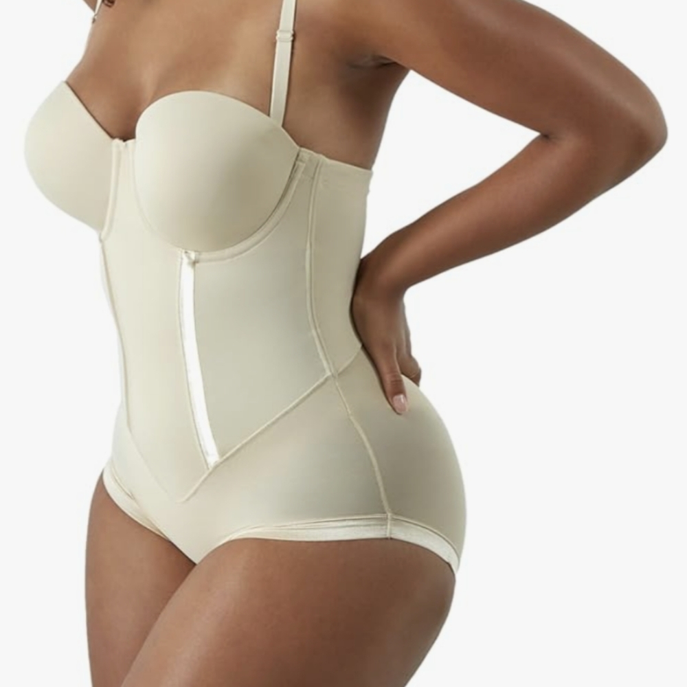 Maidenform Nude Shaping Bodysuit 38C NWT